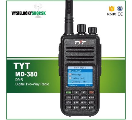 TYT MD-UV380 DMR Dualband