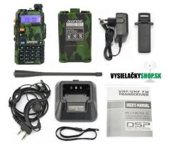 Baofeng UV-5R maskač + handsfree