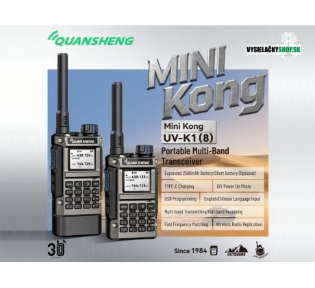 Quansheng TK1(8) Mini-Kong multiband