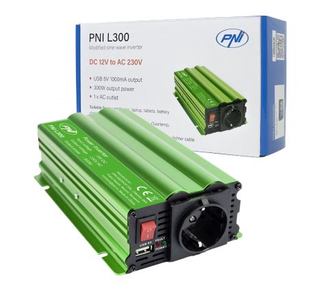 Menič napätia 12V na 230V