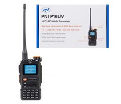 PNI P16UV dualband VHF UHF 2600mAh USB-C