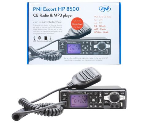 PNI Escort HP8500 ASQ MP3 + FM radio