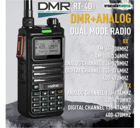 Radtel RT-4D dualband DMR